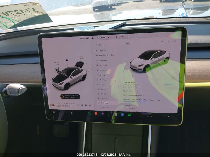 2021 TESLA MODEL Y - 5YJYGDEE6MF097061
