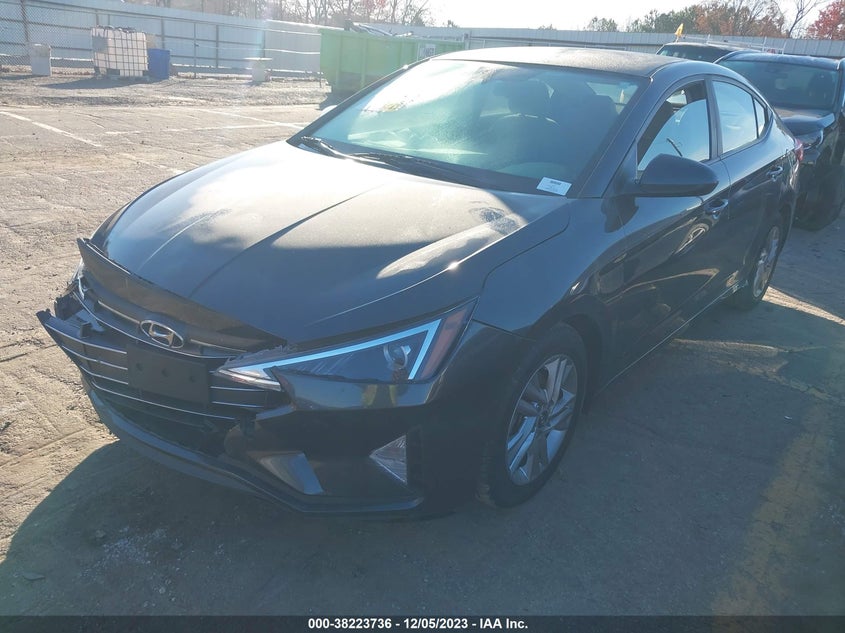 VIN 5NPD84LF9LH570443 2020 HYUNDAI ELANTRA SEL