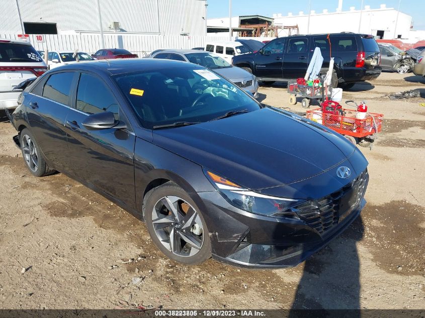 2021 HYUNDAI ELANTRA SEL - 5NPLN4AG7MH009806