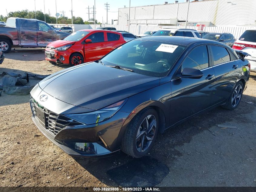 2021 HYUNDAI ELANTRA SEL - 5NPLN4AG7MH009806