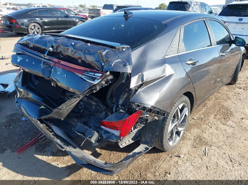 2021 HYUNDAI ELANTRA SEL - 5NPLN4AG7MH009806