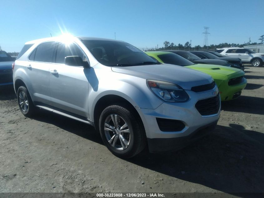 2017 CHEVROLET EQUINOX LS - 2GNALBEK0H1535029