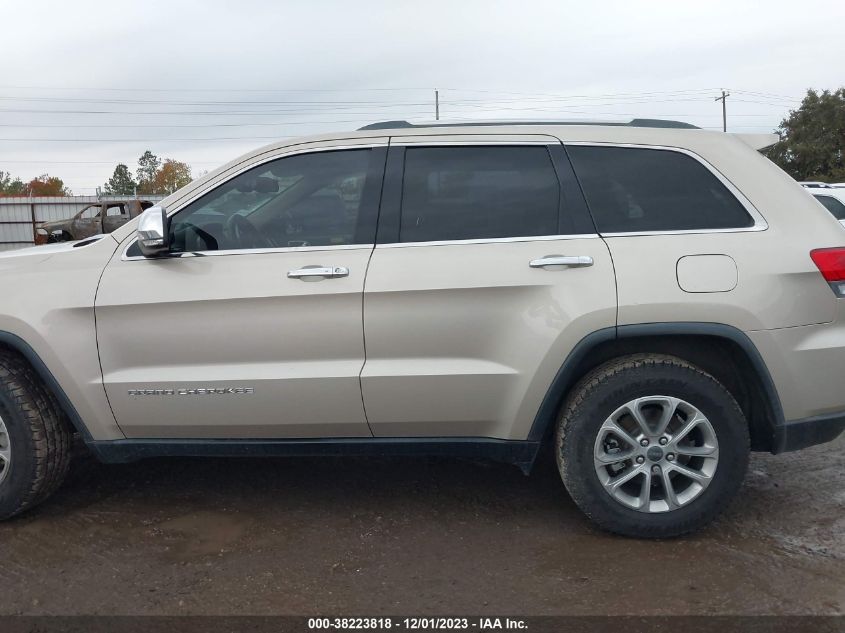 2014 JEEP GRAND CHEROKEE LIMITED - 1C4RJEBG4EC149352