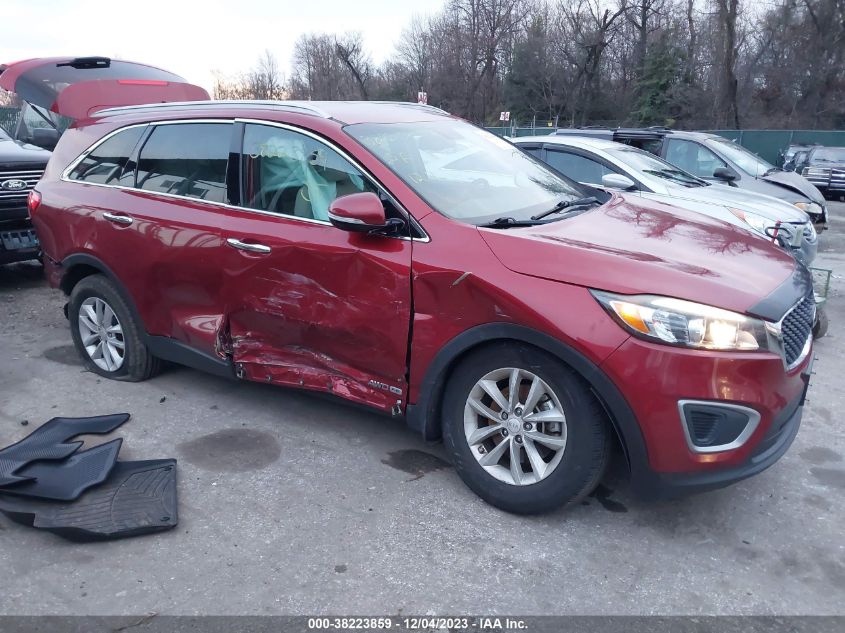 2018 KIA SORENTO 3.3L LX - 5XYPGDA54JG368964