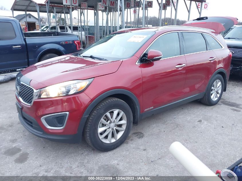 2018 KIA SORENTO 3.3L LX - 5XYPGDA54JG368964