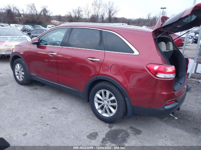 2018 KIA SORENTO 3.3L LX - 5XYPGDA54JG368964