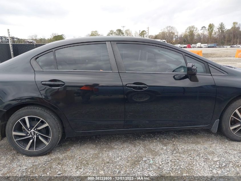 2015 HONDA CIVIC SEDAN LX - 19XFB2F53FE029625