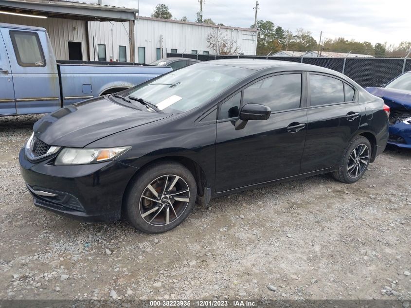 2015 HONDA CIVIC SEDAN LX - 19XFB2F53FE029625