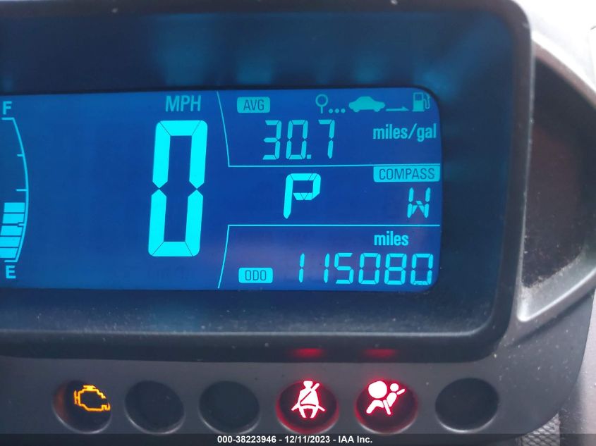 2014 CHEVROLET SONIC LT - 1G1JC5SB1E4133592