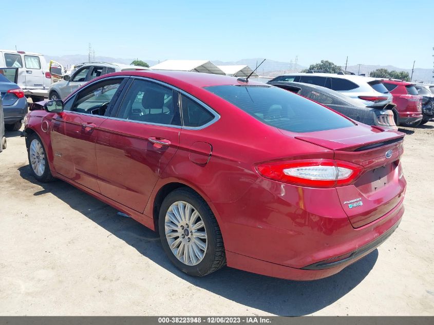 2014 FORD FUSION ENERGI TITANIUM - 3FA6P0SU4ER299236