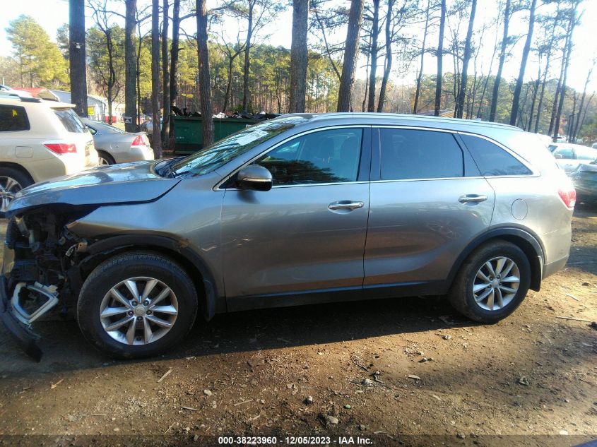 2017 KIA SORENTO LX/L - 5XYPG4A35HG267490