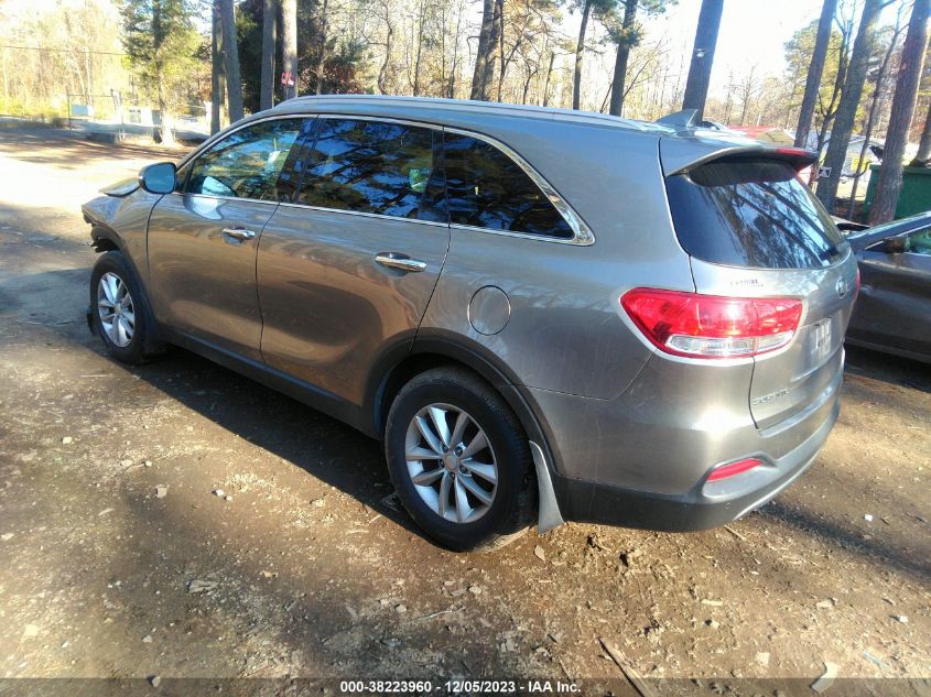 2017 KIA SORENTO LX/L - 5XYPG4A35HG267490