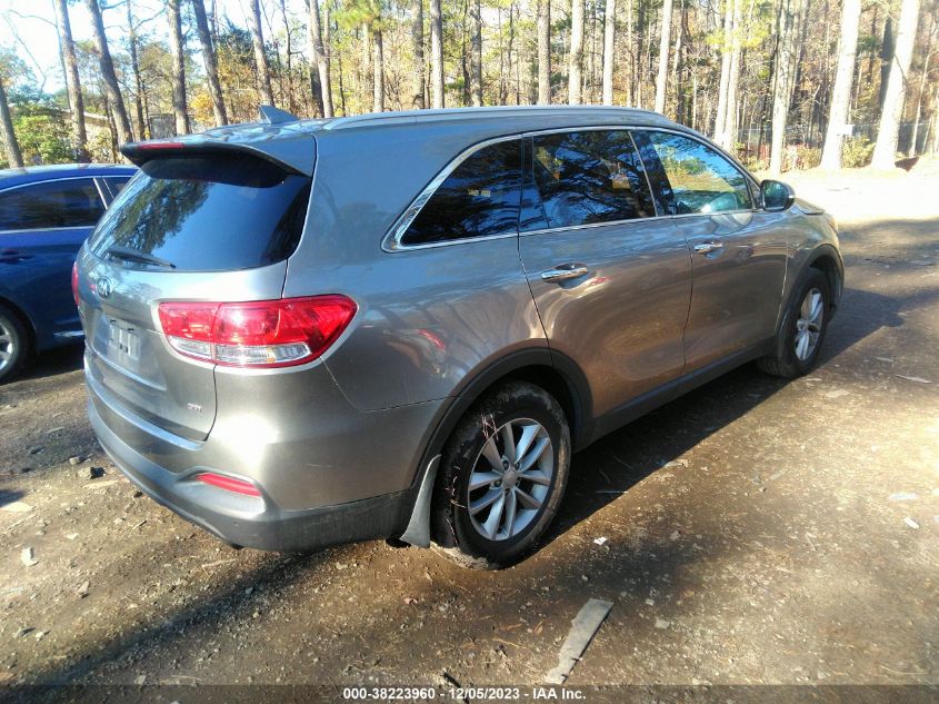 2017 KIA SORENTO LX/L - 5XYPG4A35HG267490