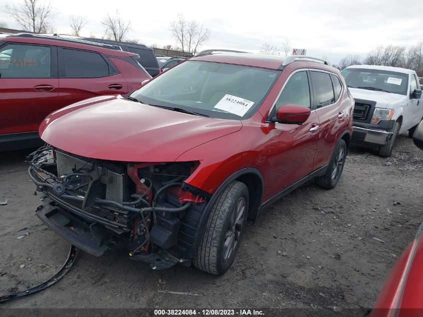 2016 NISSAN ROGUE S/SL/SV - 5N1AT2MV2GC744443