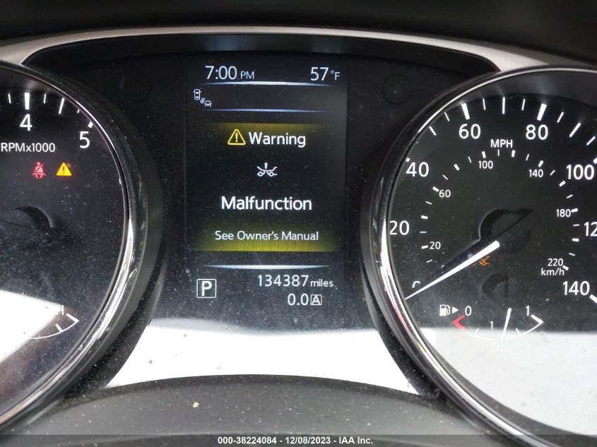 2016 NISSAN ROGUE S/SL/SV - 5N1AT2MV2GC744443