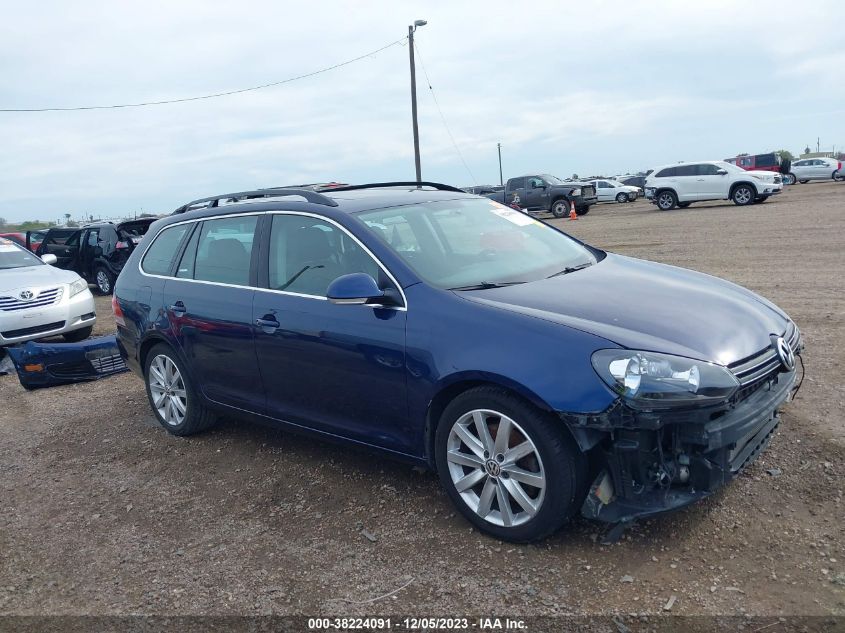 2014 VOLKSWAGEN JETTA SPORTWAGEN 2.0L TDI - 3VWPL7AJ1EM615986