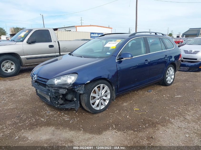 2014 VOLKSWAGEN JETTA SPORTWAGEN 2.0L TDI - 3VWPL7AJ1EM615986