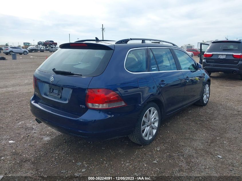 2014 VOLKSWAGEN JETTA SPORTWAGEN 2.0L TDI - 3VWPL7AJ1EM615986