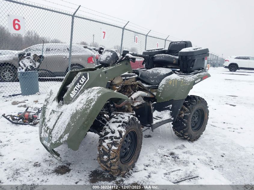 2016 ARCTIC CAT 500 ATV 4UF16ATV7GT207826