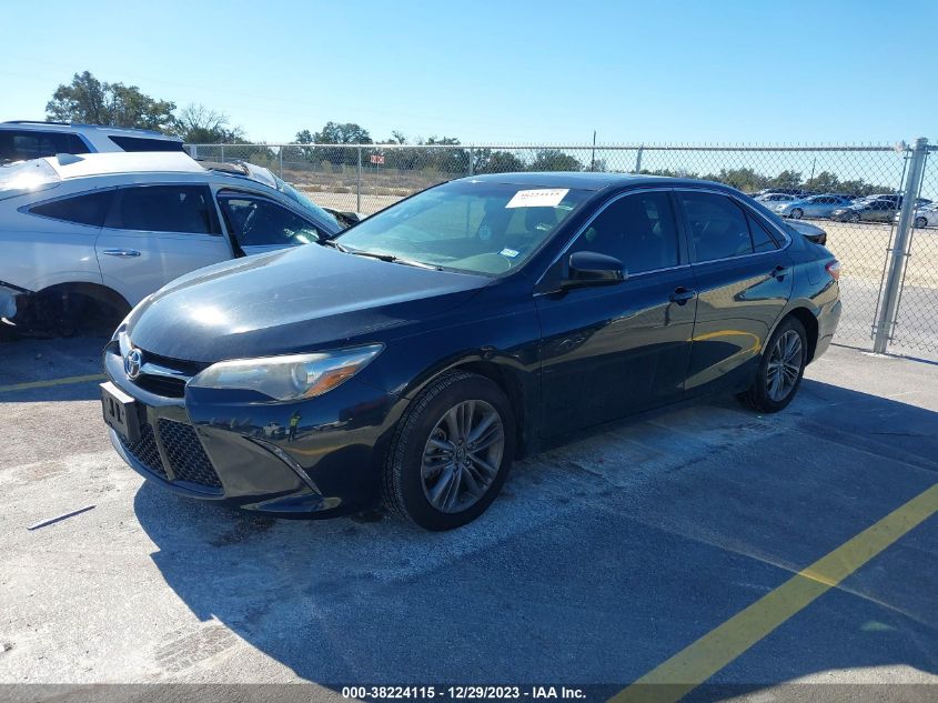 2017 TOYOTA CAMRY SE - 4T1BF1FK6HU318484