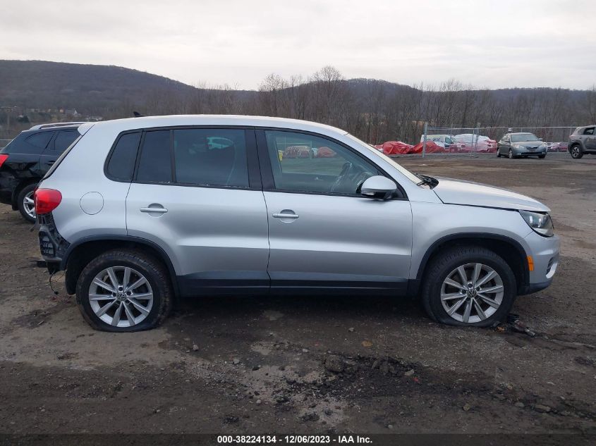 2014 VOLKSWAGEN TIGUAN SE - WVGAV3AXXEW618526