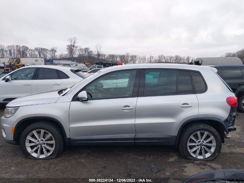 2014 VOLKSWAGEN TIGUAN SE - WVGAV3AXXEW618526