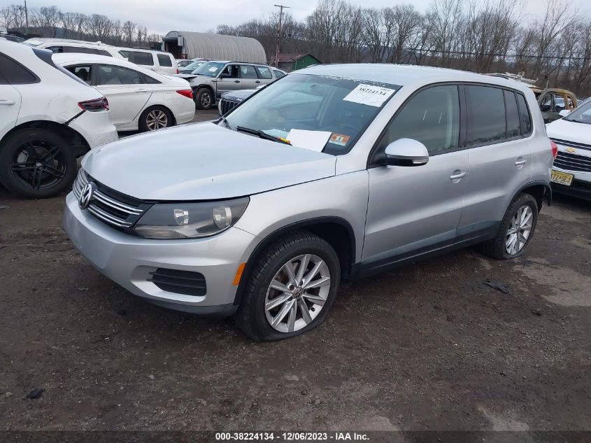 2014 VOLKSWAGEN TIGUAN SE - WVGAV3AXXEW618526