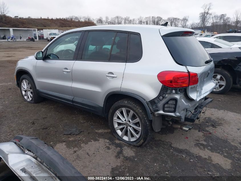 2014 VOLKSWAGEN TIGUAN SE - WVGAV3AXXEW618526