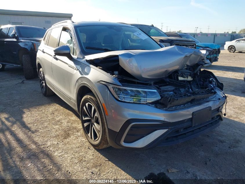 2022 VOLKSWAGEN TIGUAN S - 3VV1B7AX2NM061181