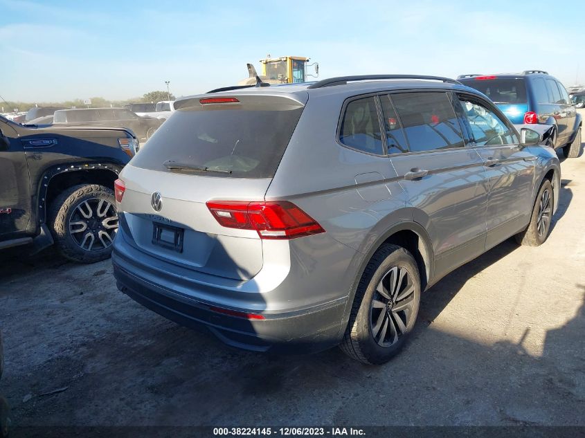 2022 VOLKSWAGEN TIGUAN S - 3VV1B7AX2NM061181