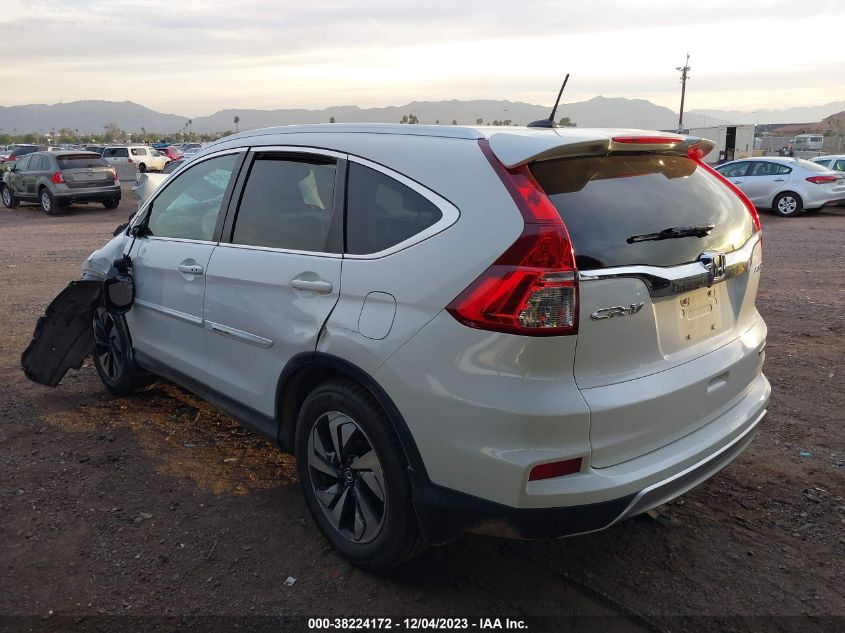 2015 HONDA CR-V TOURING - 5J6RM4H9XFL117673