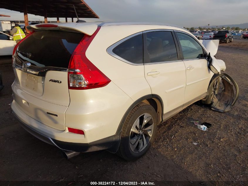 2015 HONDA CR-V TOURING - 5J6RM4H9XFL117673