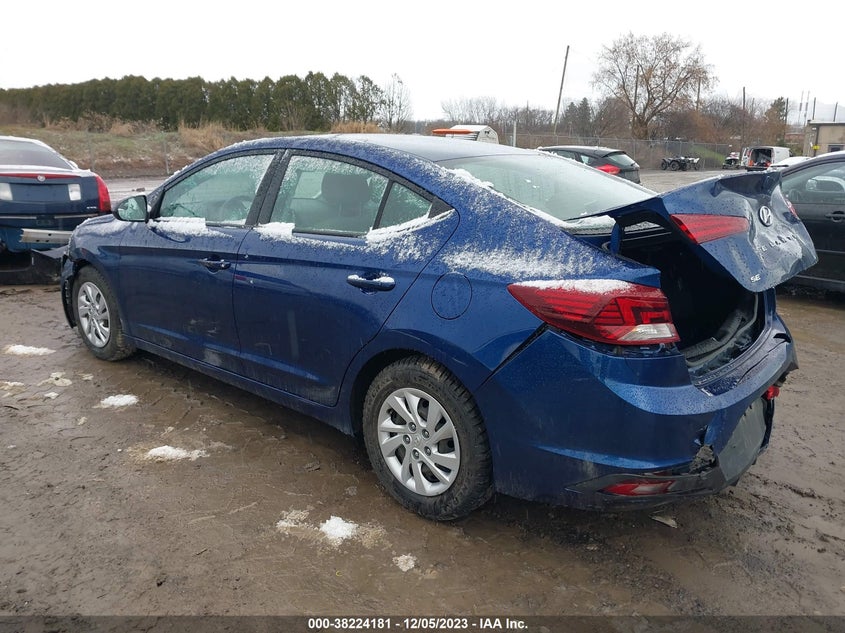 VIN 5NPD74LF3LH599133 2020 HYUNDAI ELANTRA SE