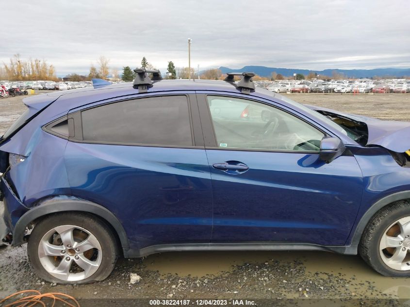 2016 HONDA HR-V EX - 3CZRU5H5XGM713501