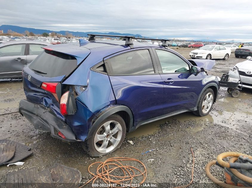 2016 HONDA HR-V EX - 3CZRU5H5XGM713501