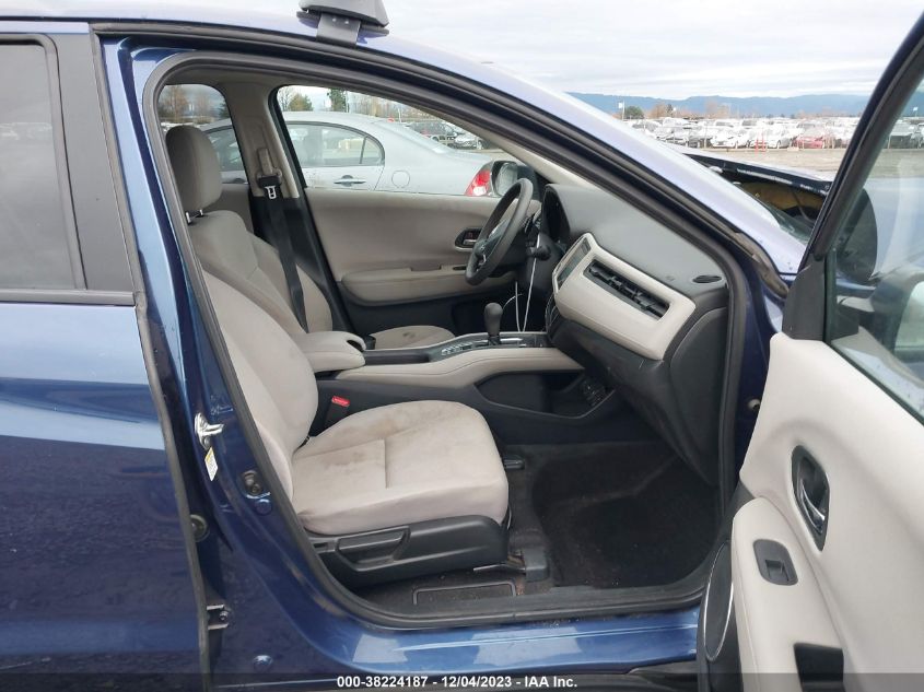2016 HONDA HR-V EX - 3CZRU5H5XGM713501