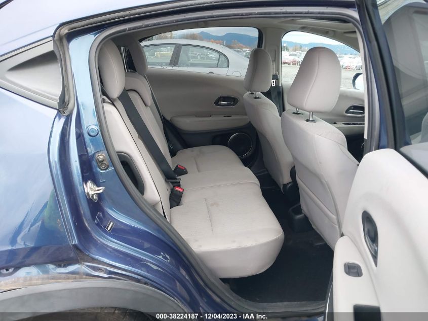 2016 HONDA HR-V EX - 3CZRU5H5XGM713501