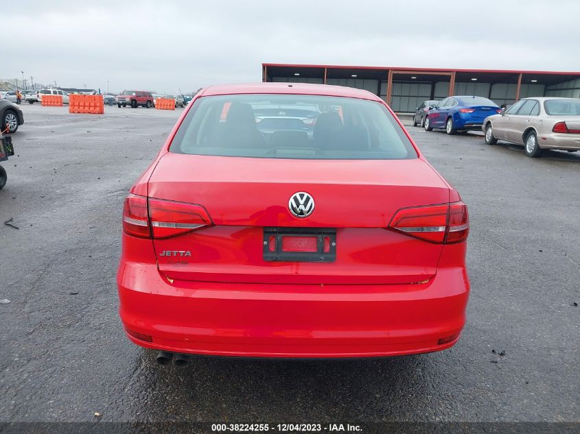 2015 VOLKSWAGEN JETTA 2.0L S - 3VW2K7AJ3FM351944