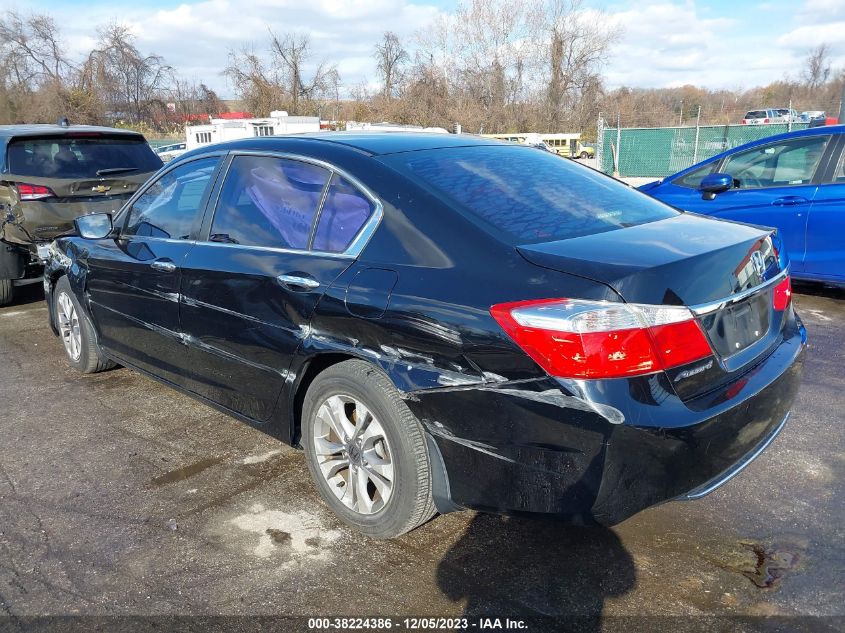 2014 HONDA ACCORD LX - 1HGCR2F34EA021078