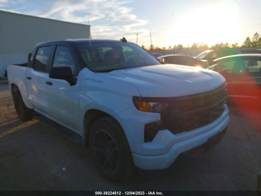 2022 CHEVROLET SILVERADO 1500 2WD  SHORT BED CUSTOM - 1GCPABEK1NZ613667