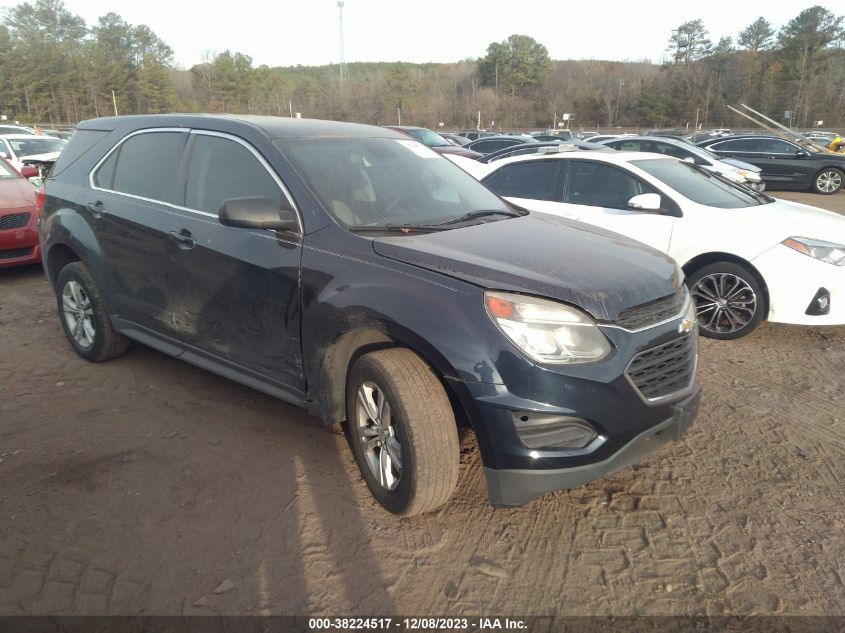 2016 CHEVROLET EQUINOX LS - 2GNALBEK4G1160180