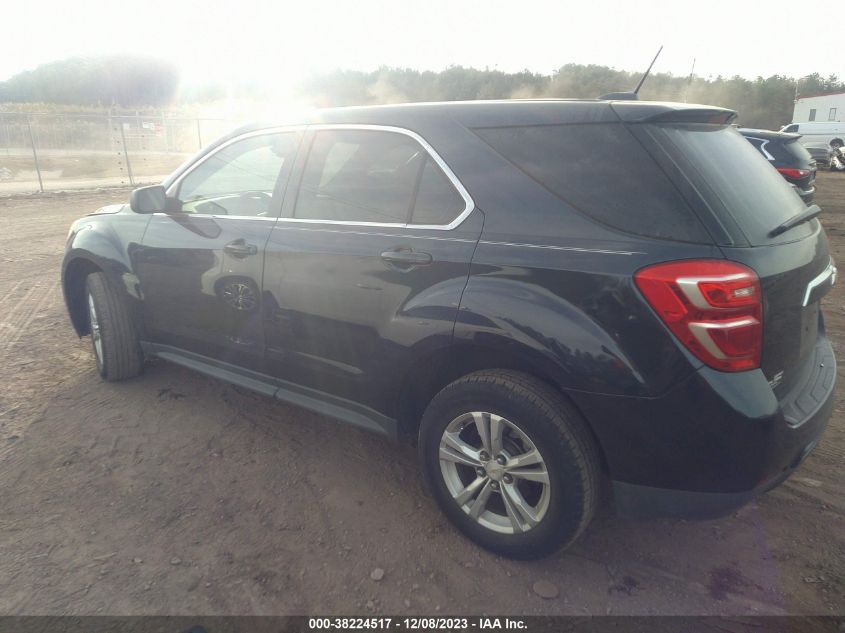 2016 CHEVROLET EQUINOX LS - 2GNALBEK4G1160180