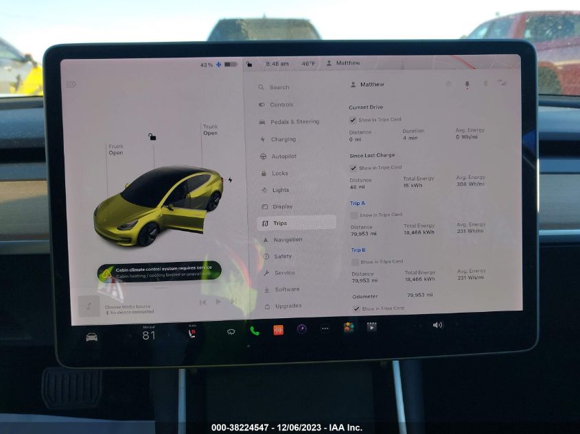 2020 TESLA MODEL 3 - 5YJ3E1EA7LF740544