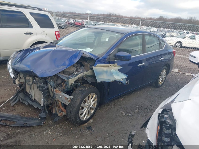 VIN 3N1AB7AP1JY231860 2018 NISSAN SENTRA SV