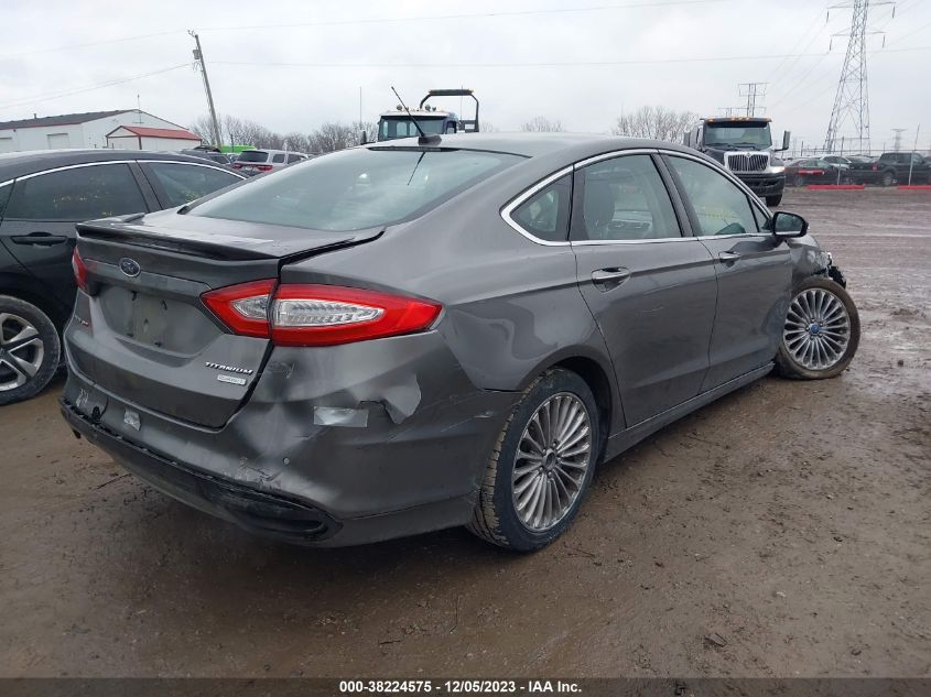 2013 FORD FUSION TITANIUM - 3FA6P0K98DR207930