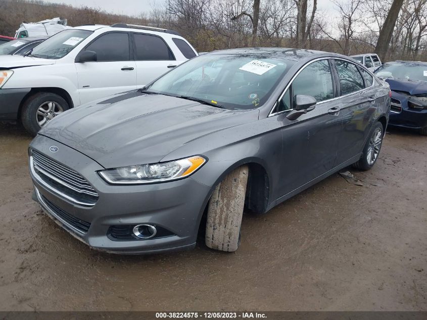 2013 FORD FUSION TITANIUM - 3FA6P0K98DR207930