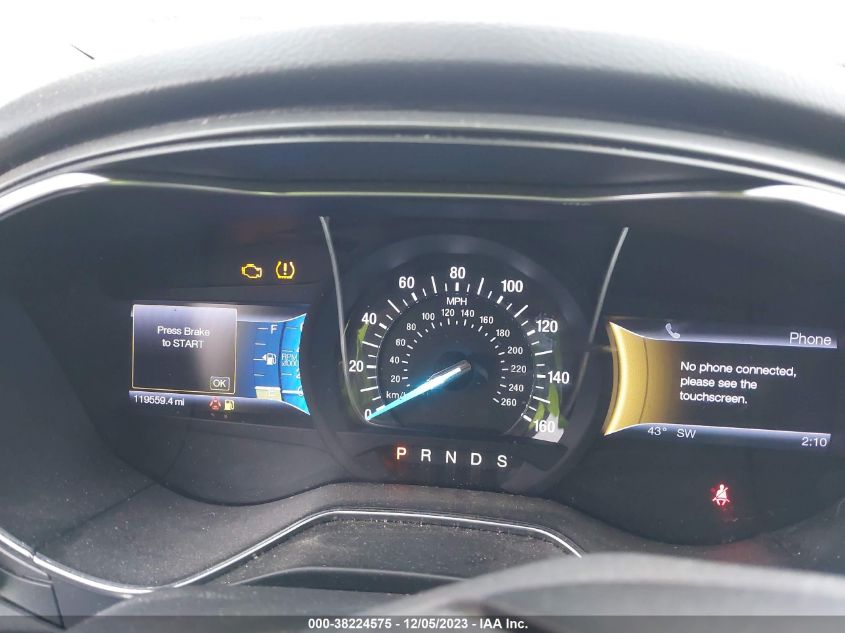 2013 FORD FUSION TITANIUM - 3FA6P0K98DR207930