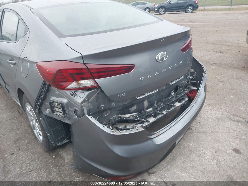 2019 HYUNDAI ELANTRA SE - KMHD74LF3KU804837