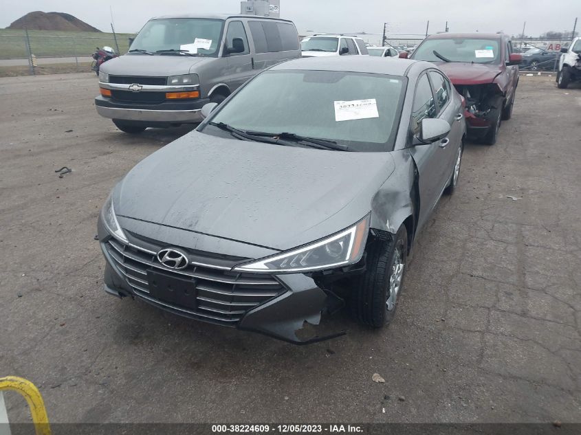 2019 HYUNDAI ELANTRA SE - KMHD74LF3KU804837