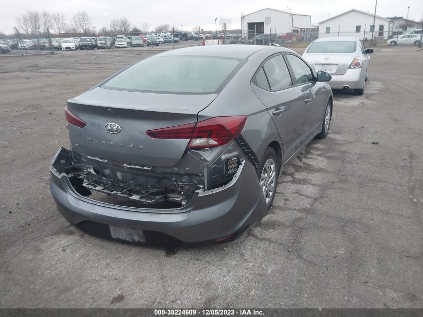 2019 HYUNDAI ELANTRA SE - KMHD74LF3KU804837